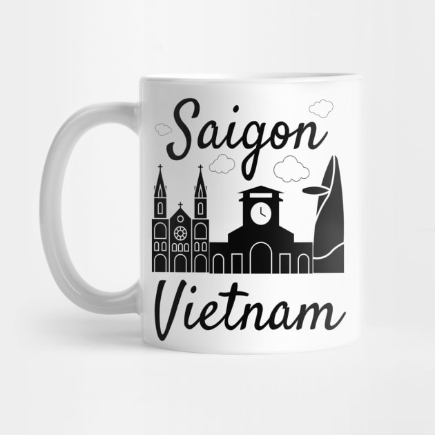 Saigon Vietnam flag by Stephensb Dominikn